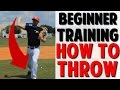 Coaching Beginner Baseball | How to Throw (Pro Speed Baseball)