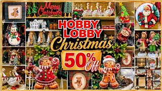 HOBBY LOBBY🎄✨ NEW Cozy ARRIVALS, NOSTALGIC FINDS & HOLIDAY MAGIC!