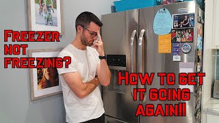 Freezer Not Freezing? Quick & Easy Fix for French Drawer Freezer Side by Side Fridge