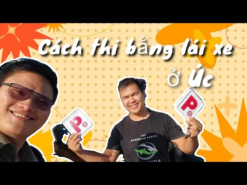 Cách thi bằng lái xe Úc