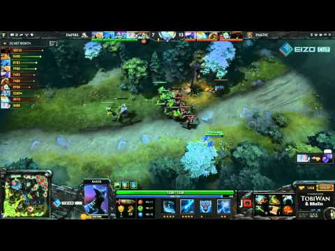 Fnatic EU vs Team Empire Game 2 - EIZO Cup DOTA 2 Grand Final - TobiWan & BBallin