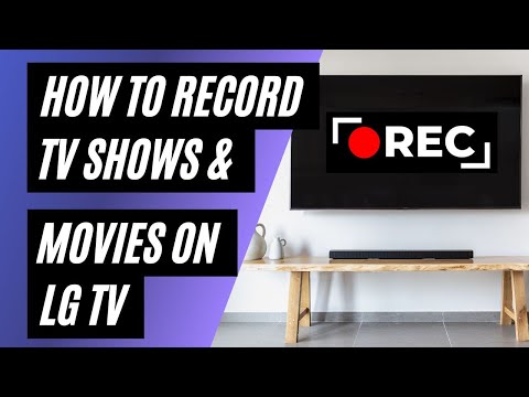 How To Record Movies & TV Shows on Your LG TV