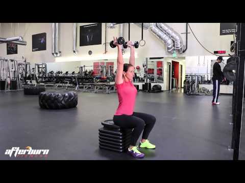 Box Squat  - Curl to Overhead Press