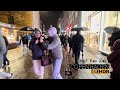 Copenhagen Night Rain Walk, 4K HDR || Strøget || Tourist Attractions, Saturday November 2021 Denmark