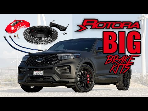 STOP! Rotora Brakes Overview - Big Brake Kit for Ford Explorer ST