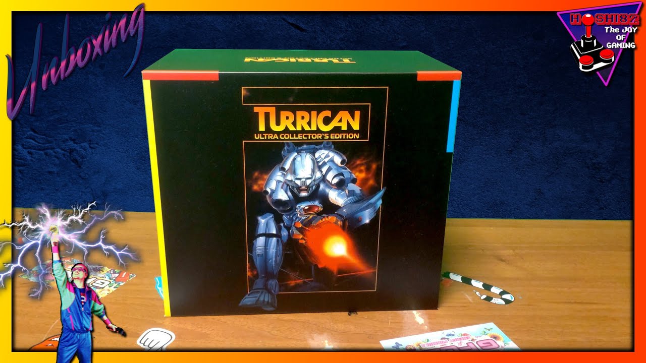 Hoshi82 - Turrican - Ultra Collector's Edition (Switch) ... unboxing (Teil 2/2) - Hoshi82