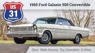 1965 Ford Galaxie 500 Convertible Overview