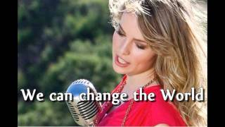 Bridgit Mendler - We can change the world (Lyrics)