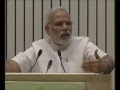 PM Modis speech at State Environment and Forest.