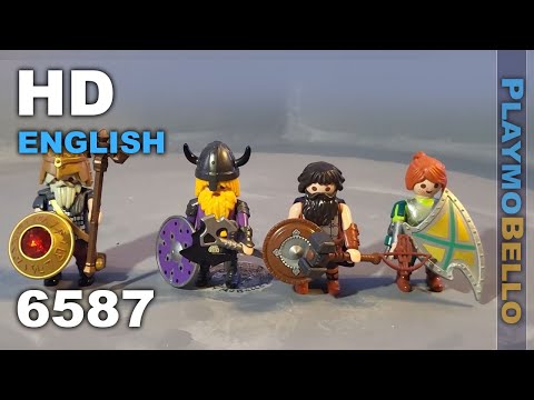 (2018) 6587 Dwarf King and 6588 Three Dwarf Knights, (Playmobil set REVIEW)