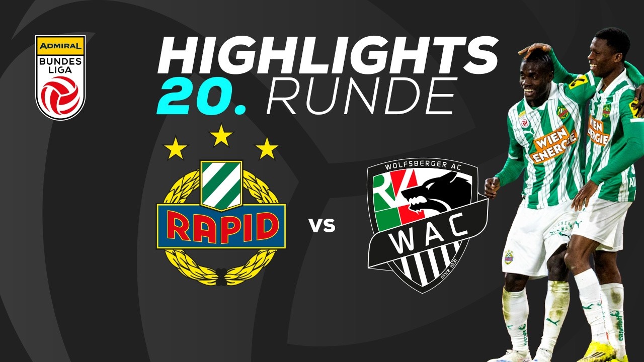 SK Rapid Wien vs Wolfsberger AC Highlights