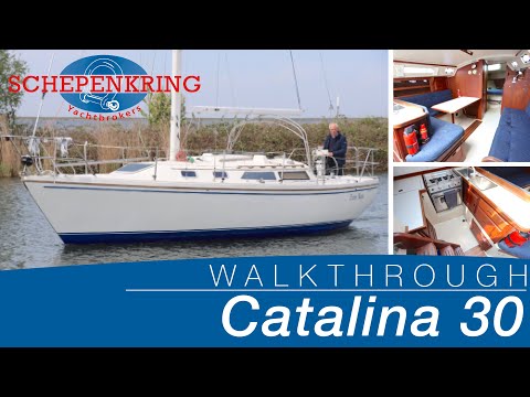Catalina 30 for sale | Yacht Walkthrough | @ Schepenkring Lelystad | 4K