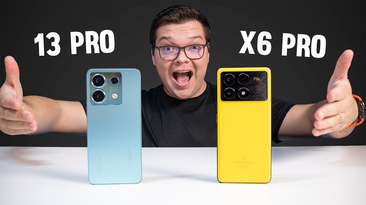 POCO X6 PRO vs NOTE 13 PRO 5G! Comparativo
