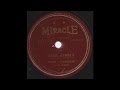 Eddie Chamblee - Back Street - '49 R&B on 78 rpm Miracle label