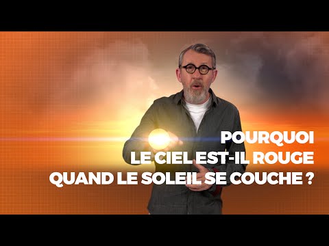 Pourquoi le ciel est rouge quand le soleil se couche ? - #LaMinuteJamy