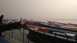 preview picture of video 'Kashi india Happy year new 2.1.2019 in Varanasi city'