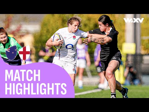 This rugby rivalry is EXPLOSIVE 💥 | New Zealand v England | Highlights | WXV 1