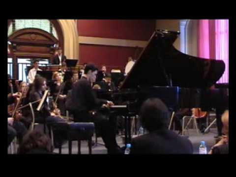 Schumann Concerto with Orchestra - Performed by Alex Brachet