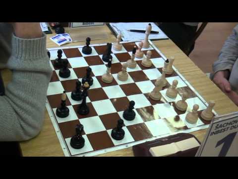 2.1. GM Jiří Štoček - GM Rafal Antoniewski 1/2 - 1/2