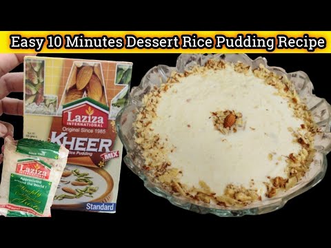 Laziza kheer Mix Recipe| Laziza Rice Pudding Recipe| Laziza International Kheer Mix