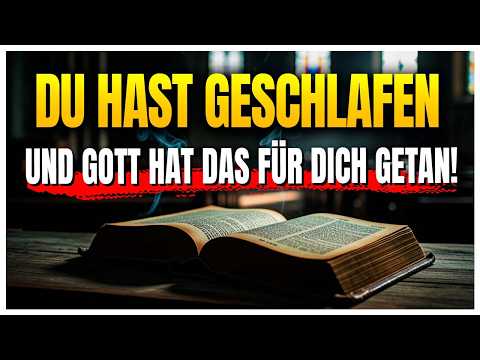 KIND Gottes, öffne deine Augen! Dein Wunder ist gekommen, während du geschlafen hast