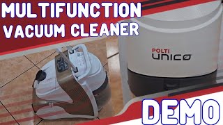 POLTI UNICO - Steam Vacuum Cleaners - DEMO on how to use