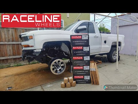 Our 2016 Silverado Z71 Got Some RaceLine Beadlock Wheels!