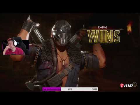DolphinKingX (Kabal, Clean Cut) vs unCAGEDgamez ( Johnny Cage, Show Stopper) Competitive Casual