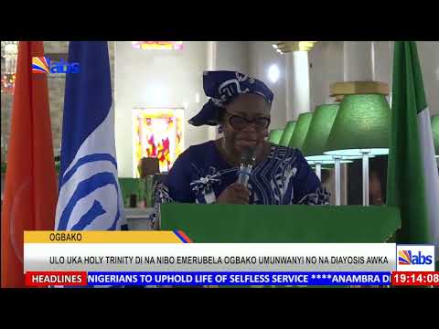 Ulo Uka Holy Trinity Di Na Nibo Emerubela Ogbako Umunwanyi No Na Diayosis Awka
