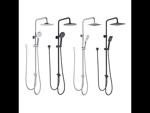 Installation - Decaura twin hose shower 8580X,8580-2X