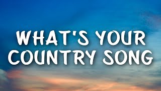 Thomas Rhett - Whats Your Country Song (Lyrics)