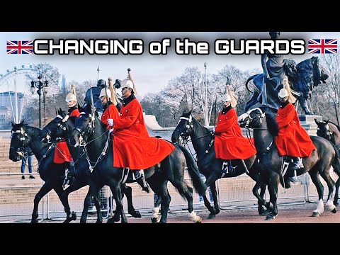 🇬🇧Changing of the Guard | London, England Full Tour 4K (19/01/22)