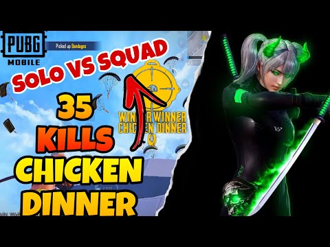 Omg 35 KILLS CHICKEN DINNER IN ONE MATCH || 3.2 UPDATE || IPHONE SE 2020