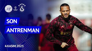 🔴 Galatasarayımız, Ajax maçı öncesi son antrenmanını gerçekleştirdi #AJAvGS #UCL