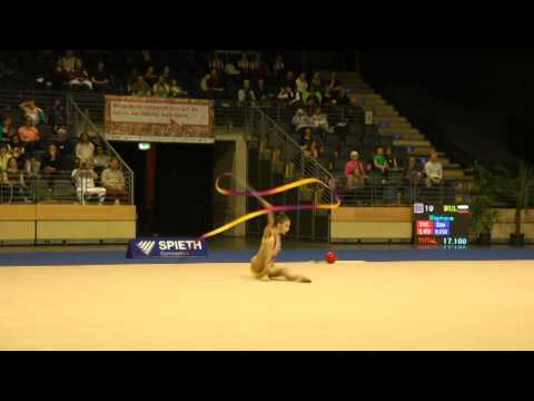 Berlin Masters 2015: Mehrkampf Band - Veronika Poliakova (RUS)