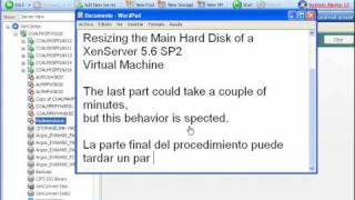 preview picture of video 'Procedimiento Para redimensionar disco en Maquina virtual de XenServer 5.6 SP2'