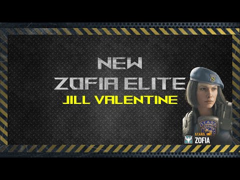 NEW ZOFIA ELITE (Jill Valentine) - In Depth Review - Operation Crimson Heist - Rainbow Six Siege