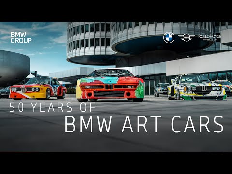 50 Years of BMW Art Cars 🎨