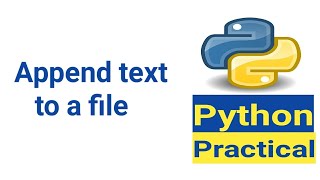 Write a Python program to append text to a file and display the text