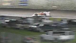 preview picture of video 'Lucas Oil Knoxville Late Model Nationals- Tony Stewart, Ryan Newman hot laps'