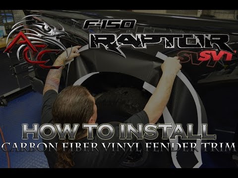 How to Install Ford Raptor Vinyl Fender Trim
