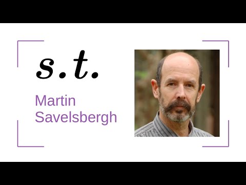 Subject to: Martin Savelsbergh