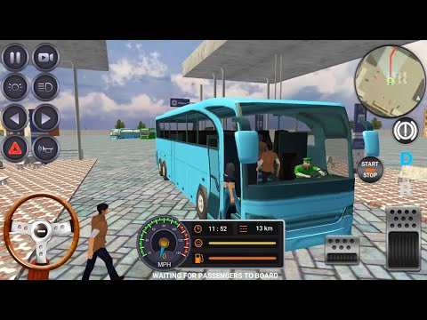 Coach Bus Simulator Games - Bus Driving Games - #bussimulator #busdrivinggame #gameplay #busgames