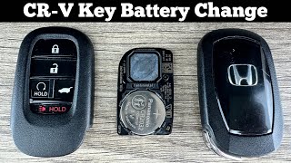 2023 - 2024 Honda CR-V Key Fob Battery Replacement - How To Change Replace CRV Remote Batteries