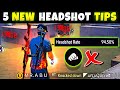 5 Easy Tricks For 90 Headshot Rate Beginner Intermediate 2023 Freefire