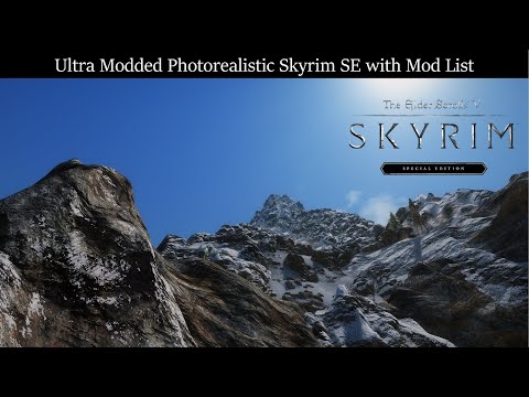 Ultra Modded Skyrim 2020 - Photorealistic Graphics w/ Modlist
