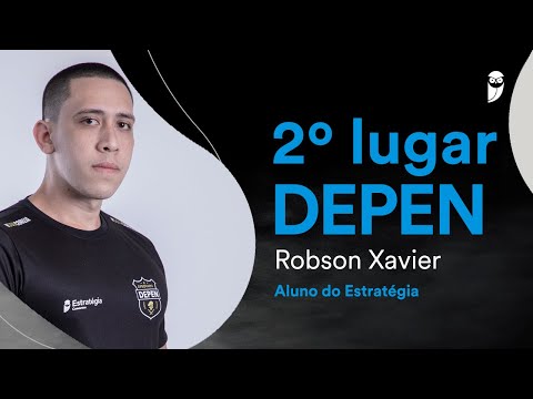 Robson Xavier came in 2nd place in the DEPEN exam, check it out!