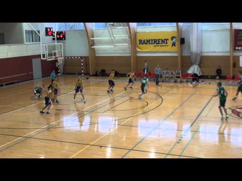 EYBL U17, BC HITO/Sportkunda - Tapiolan Honka, II veerand, 17.01.2015, Jõhvi