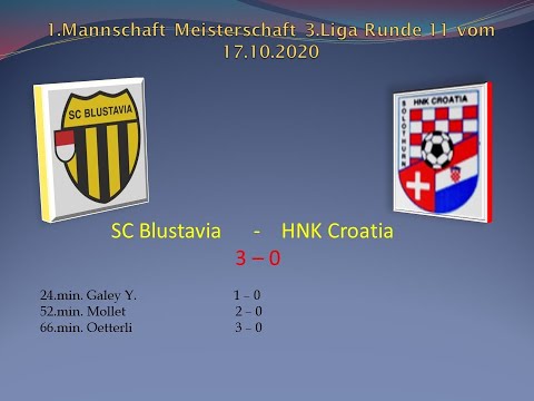 1.Mannschaft Meisterschaft 3.Liga SC Blustavia - HKN Croatia