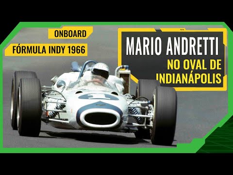 INDIANÁPOLIS 1966 com MARIO ANDRETTI | Câmera ONBOARD #23